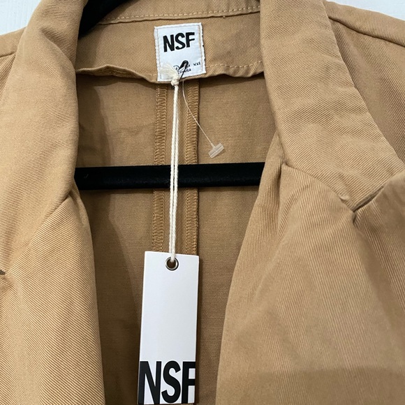 NWT NSF Blazer Jacket Shacket M - Picture 4 of 9